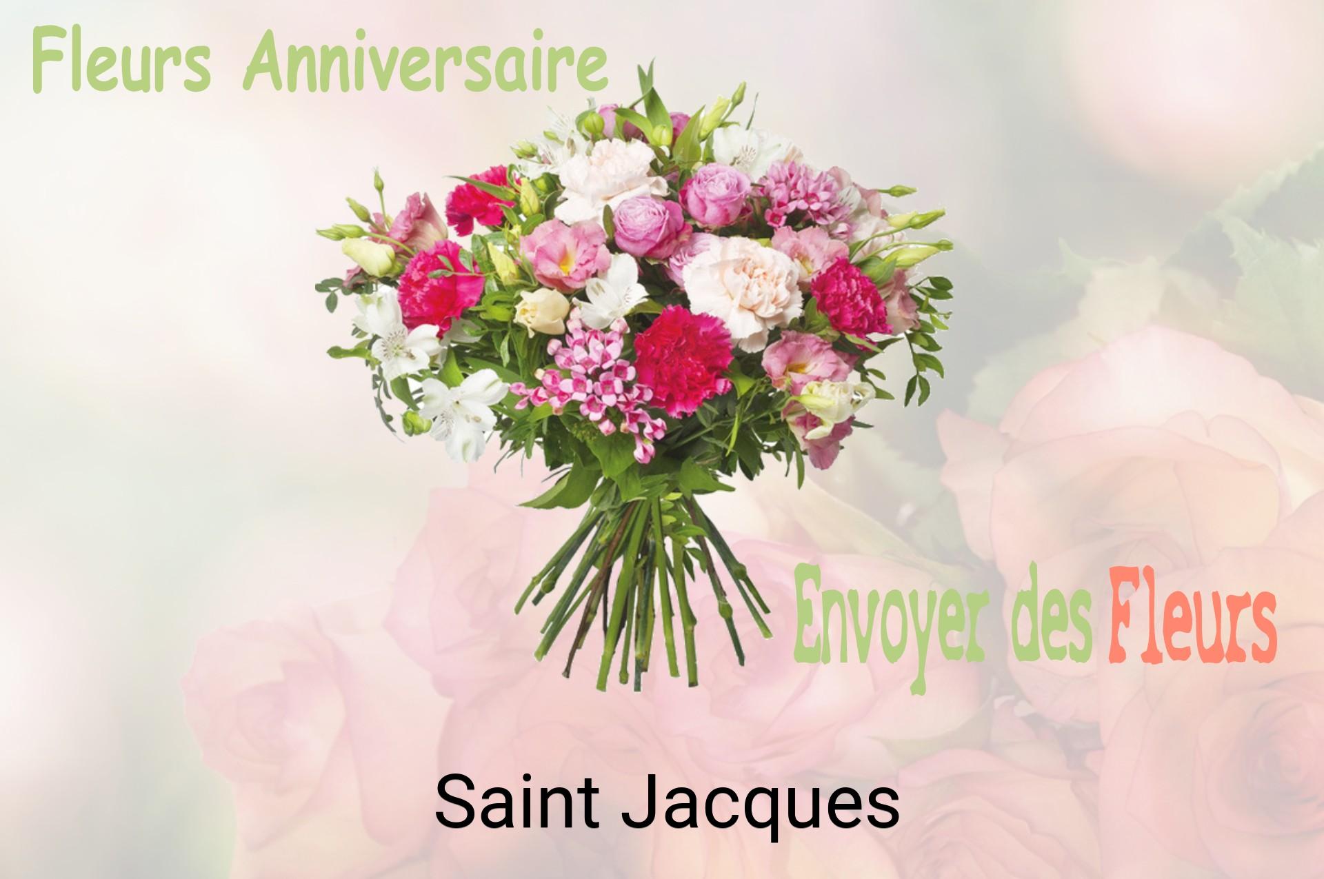 Bouquet de fleurs d’anniversaire livré à Saint-Jacques